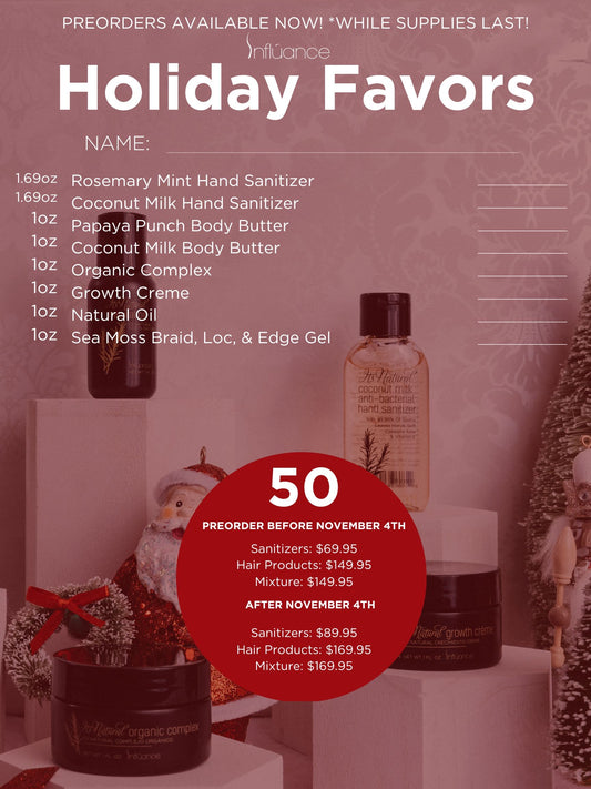 Holiday Favors PRE-ORDER BY NOV. 11TH, 2025