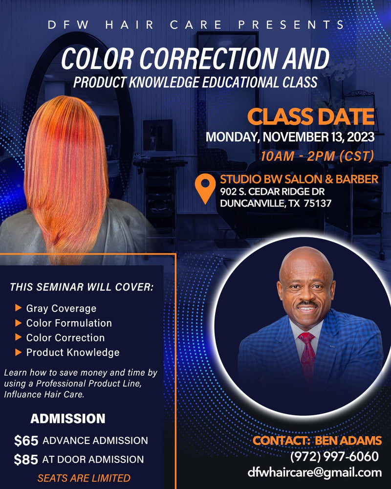 Color Correction and Product Knowledge Class